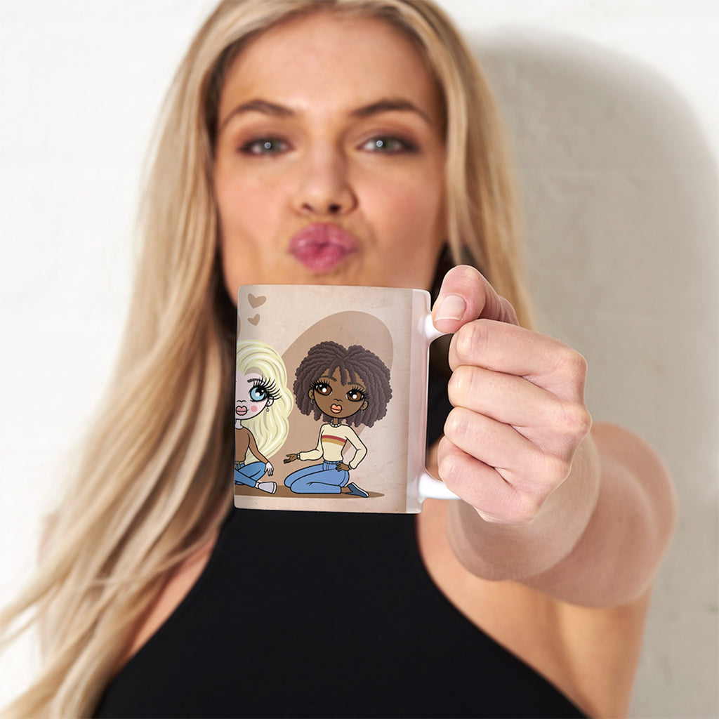 Multi Character Personalized Best Sisters In The World Mug - Image 2