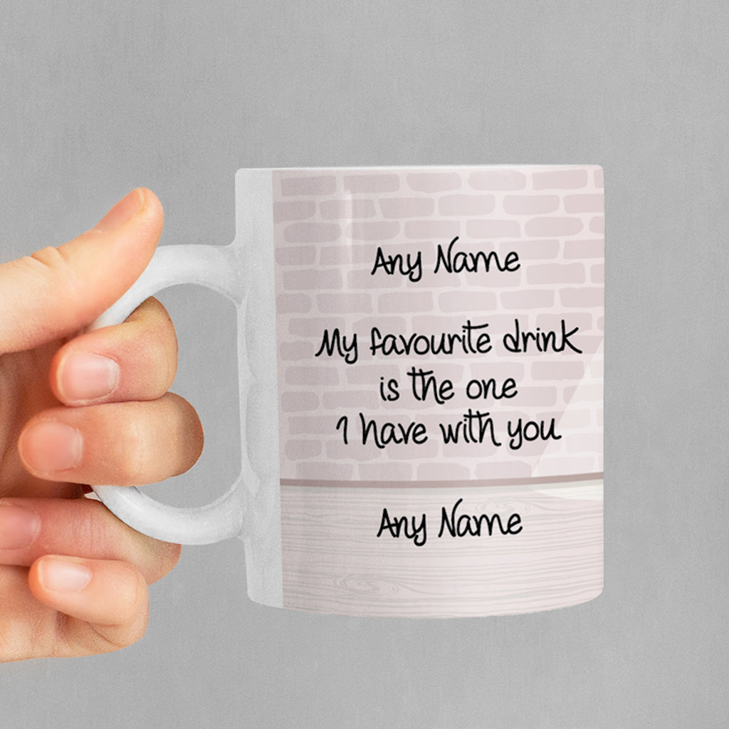 Multi Character Couples Favourite Drink Mug - Image 4