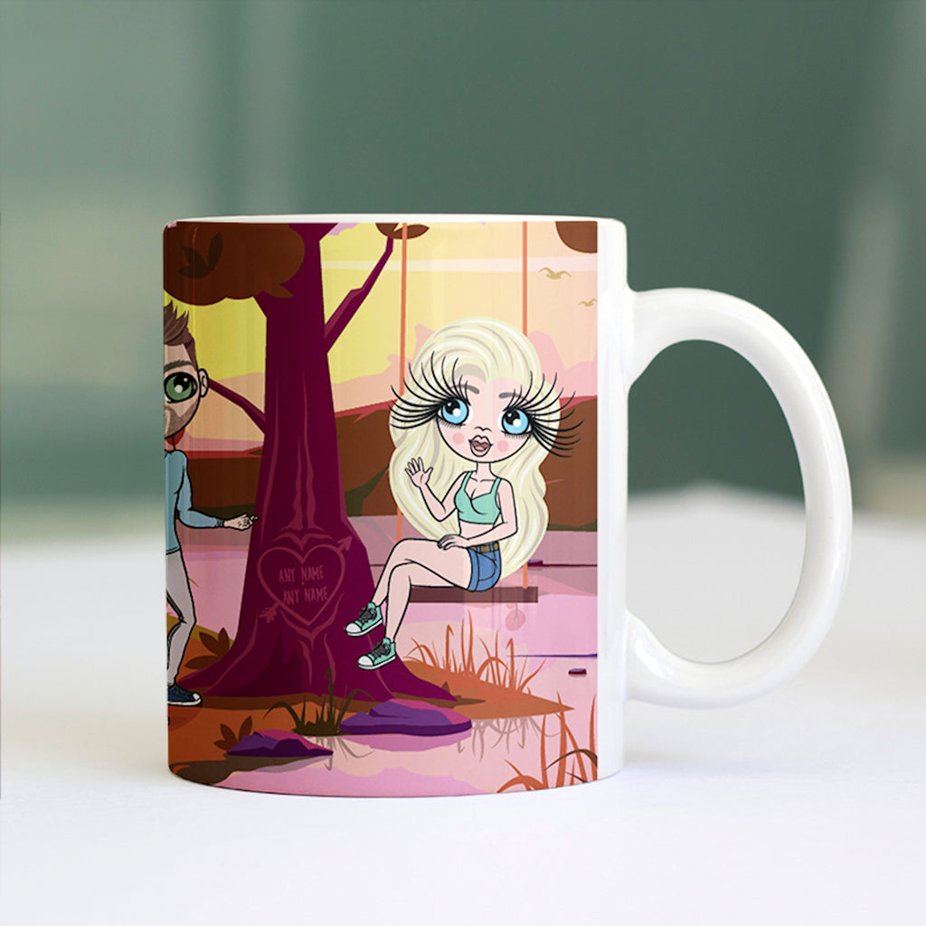 Multi Character Couples Love Tree Mug - Image 3