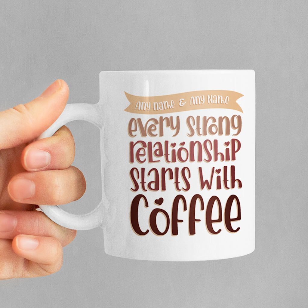 Multi Character Couples Strong Relationship Mug - Image 3