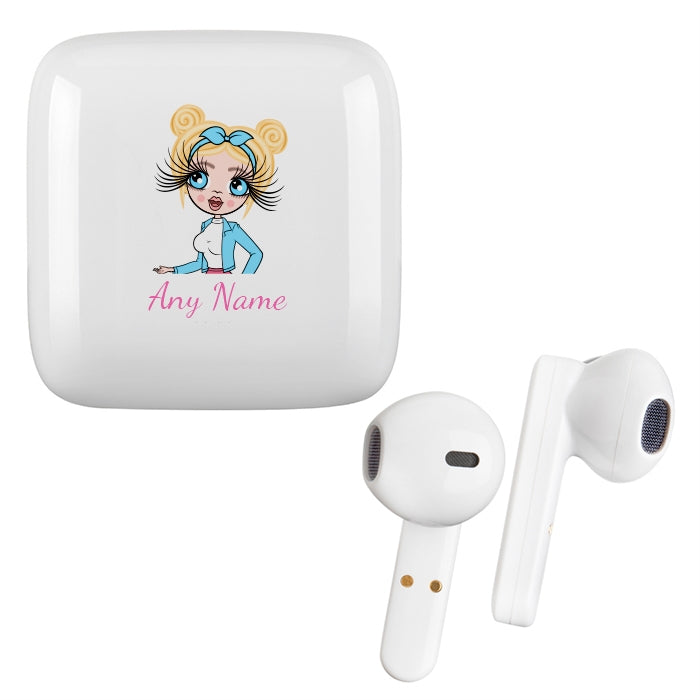ClaireaBella Personalized Wireless Touch Earphones - Image 2