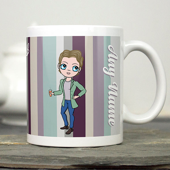 MrCB Coloured Stripe Mug - Image 3