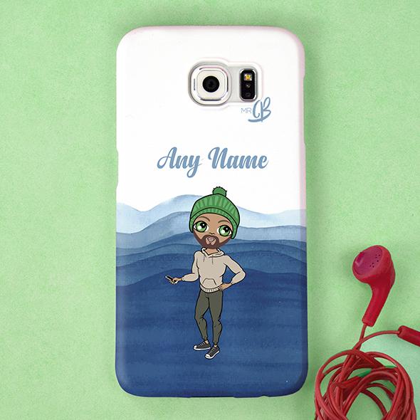 MrCB Personalized Waves Phone Case - Image 1