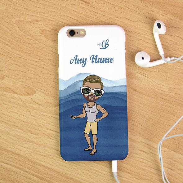 MrCB Personalized Waves Phone Case - Image 2