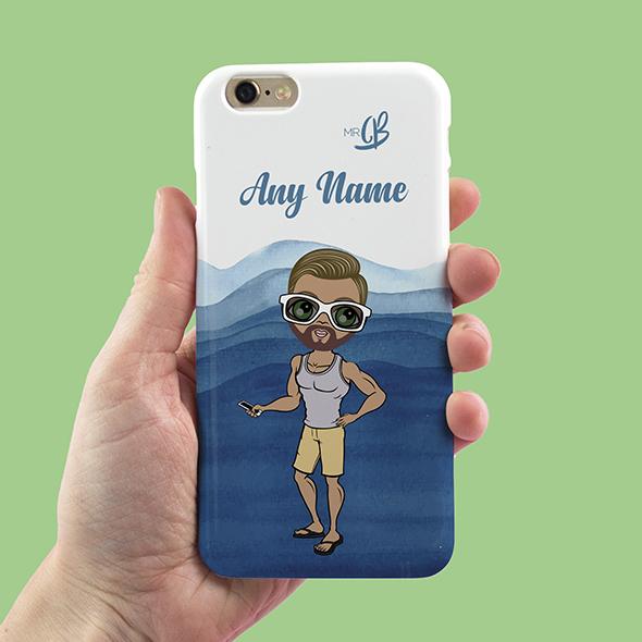 MrCB Personalized Waves Phone Case - Image 3