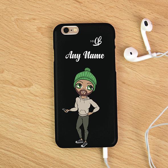 MrCB Personalized Black Phone Case - Image 1