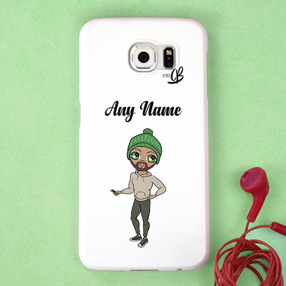 MrCB Personalized White Phone Case - Image 1