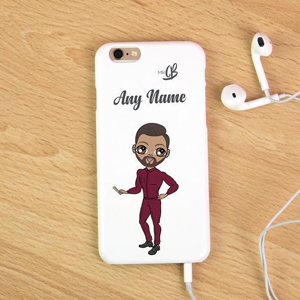 MrCB Personalized White Phone Case - Image 2