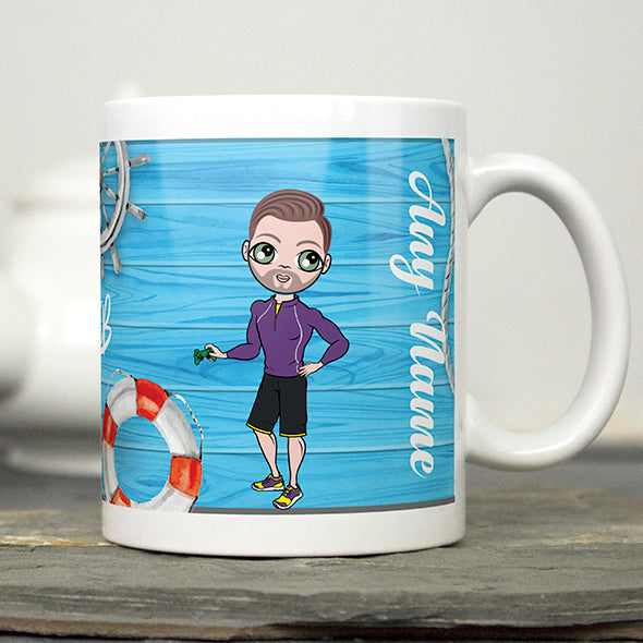 MrCB Nautical Print Mug - Image 4