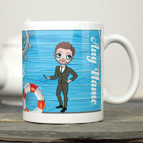 MrCB Nautical Print Mug - Image 3