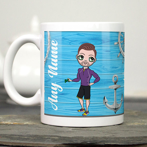 MrCB Nautical Print Mug - Image 2