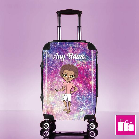 MrCB Glitter Effect Suitcase - Image 0