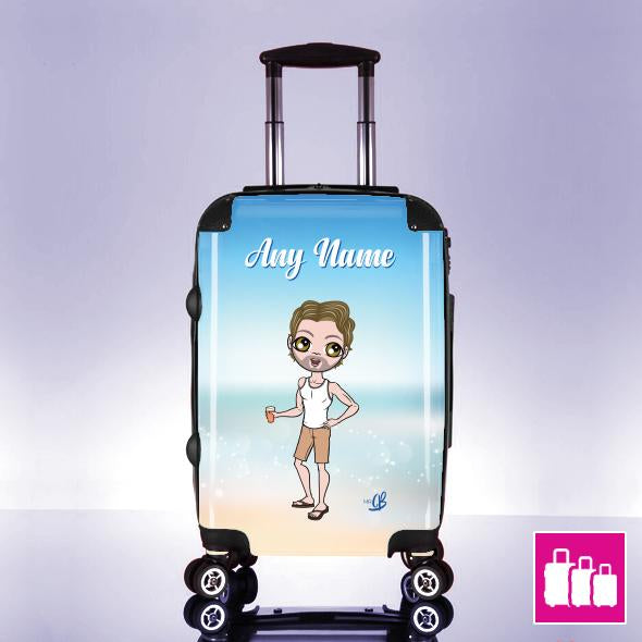 MrCB Beach Colors Suitcase - Image 0