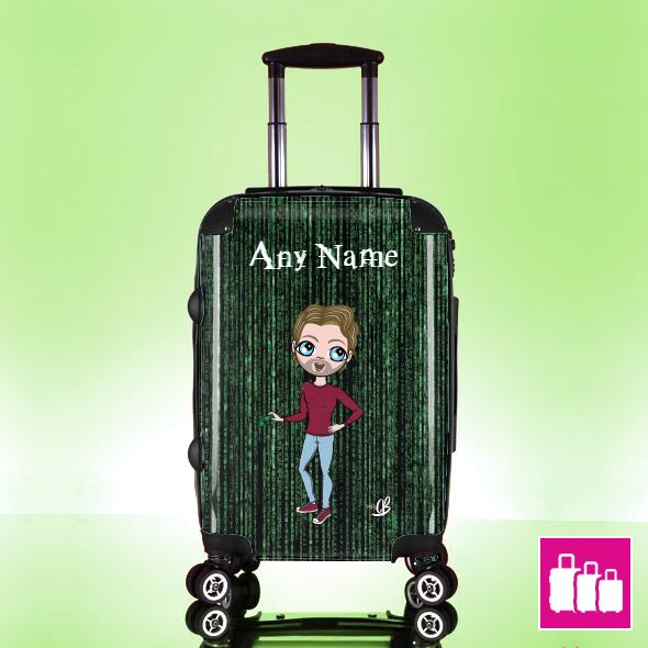 MrCB Code Print Suitcase - Image 0