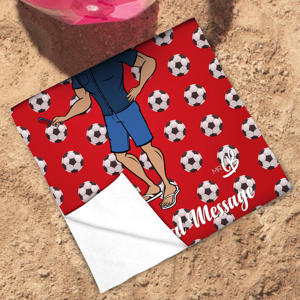 MrCB Football Beach Towel - Image 3
