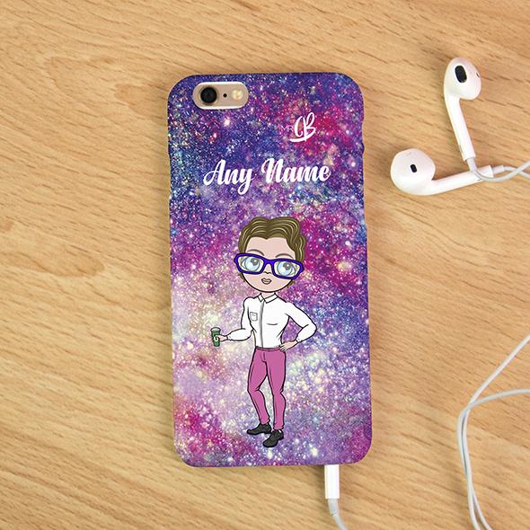 MrCB Glitter Effect Personalized Phone Case - Image 1