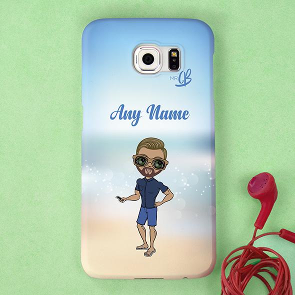 MrCB Beach Colors Personalized Phone Case - Image 0