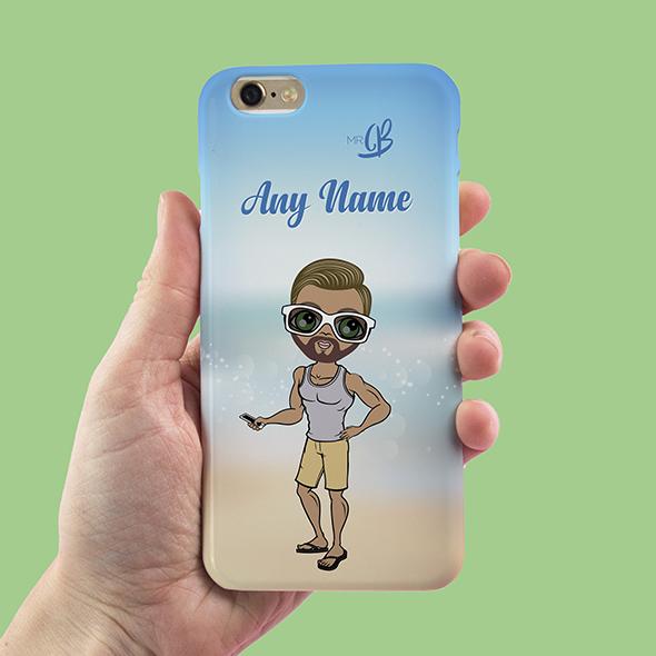 MrCB Beach Colors Personalized Phone Case - Image 2