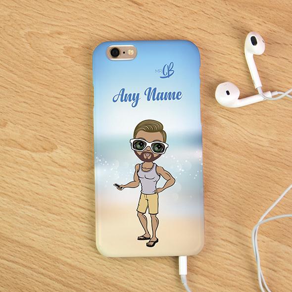 MrCB Beach Colors Personalized Phone Case - Image 3