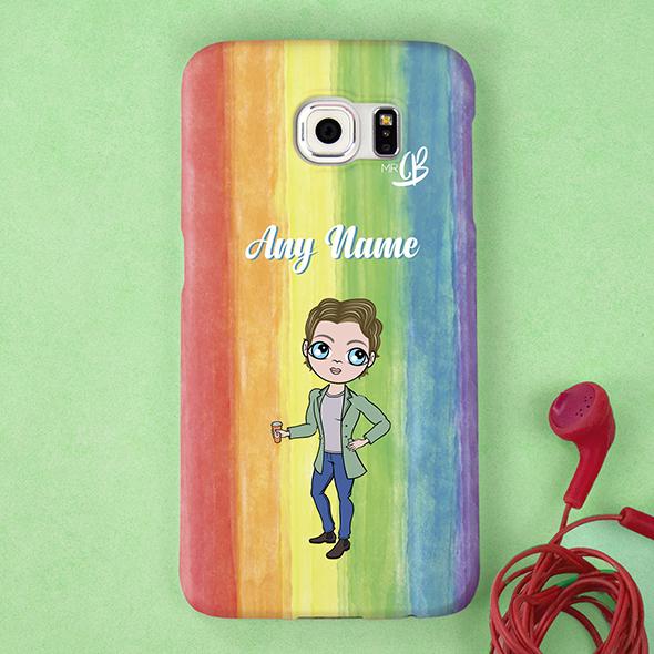 MrCB Rainbow Personalized Phone Case - Image 3