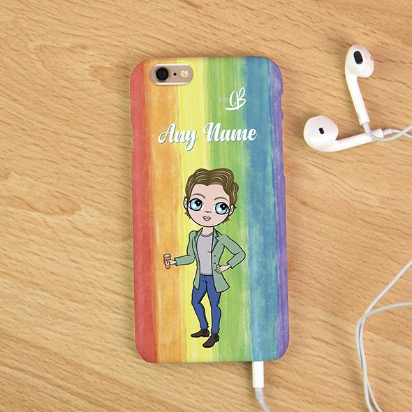 MrCB Rainbow Personalized Phone Case - Image 0