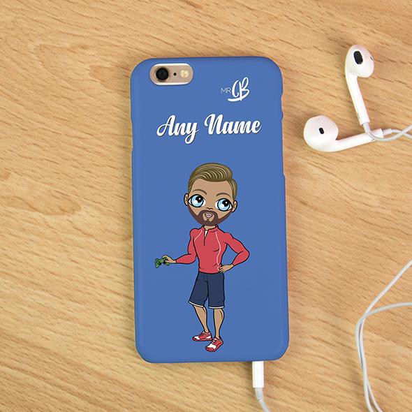 MrCB Blue Personalized Phone Case - Image 0