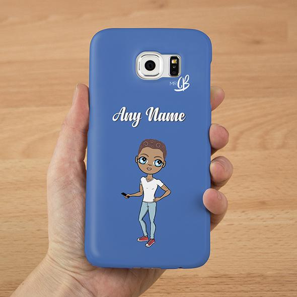 MrCB Blue Personalized Phone Case - Image 2