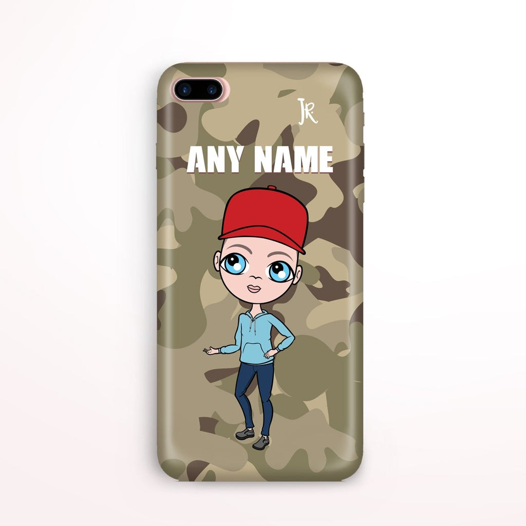 Jnr Boys Camo Phone Case - Image 0