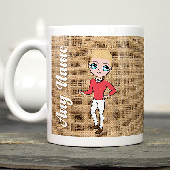 MrCB Jute Mug - Image 1