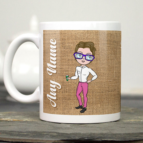 MrCB Jute Mug - Image 3