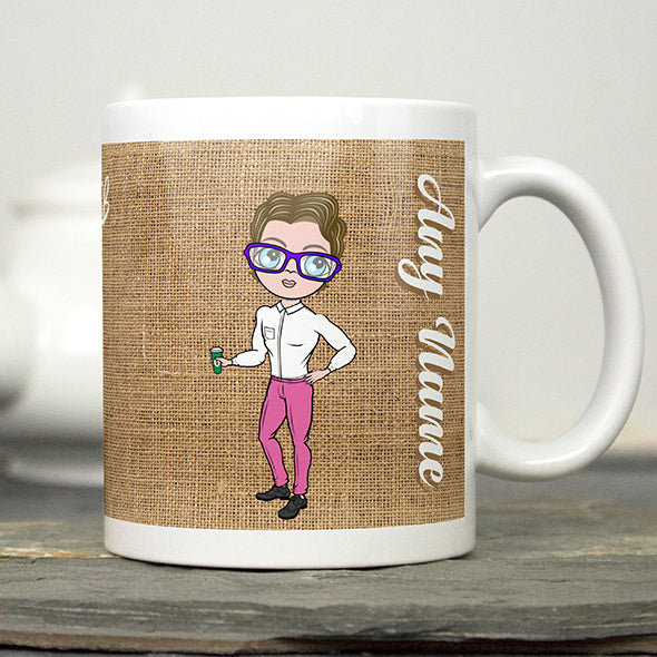 MrCB Jute Mug - Image 2