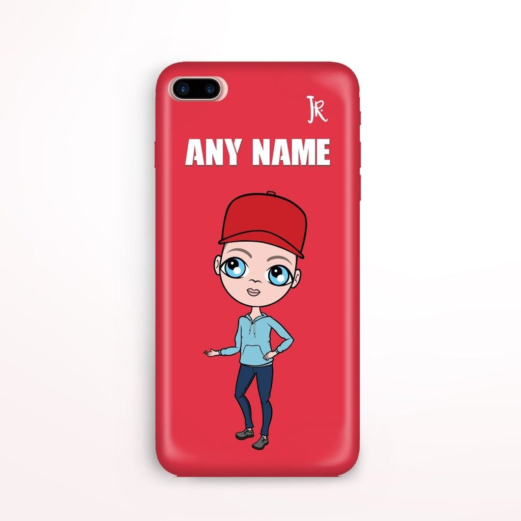 Jnr Boys Red Phone Case - Image 0