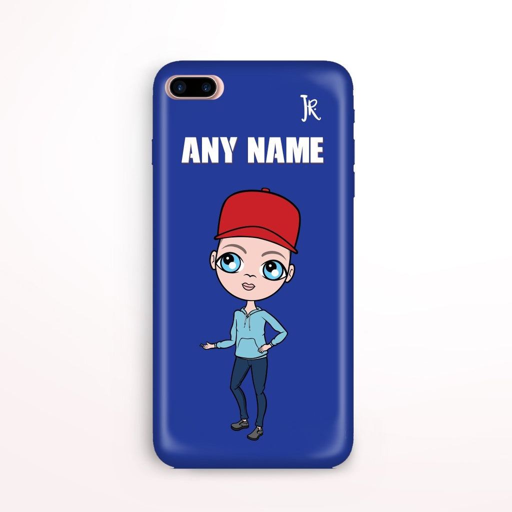 Jnr Boys Blue Phone Case - Image 0