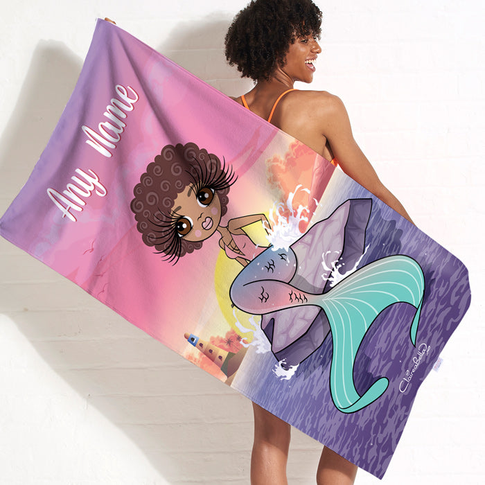 ClaireaBella Mermaid Beach Towel