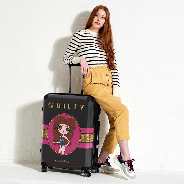 ClaireaBella Slogan Suitcase - Image 1
