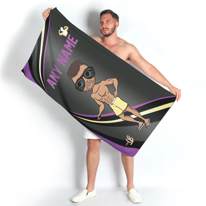 MrCB Dark Fruits Beach Towel