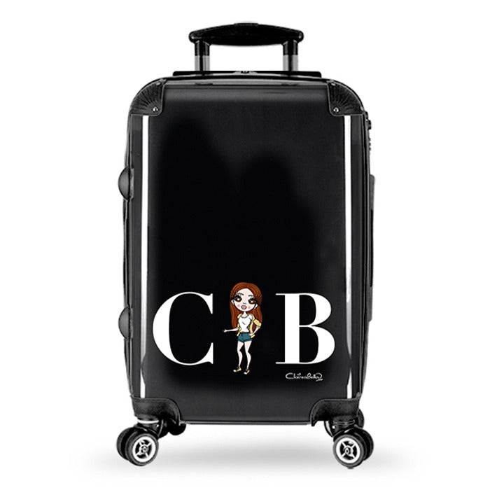 ClaireaBella The LUX Collection Black Suitcase