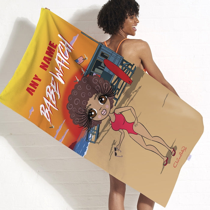ClaireaBella Babewatch Beach Towel - Image 5