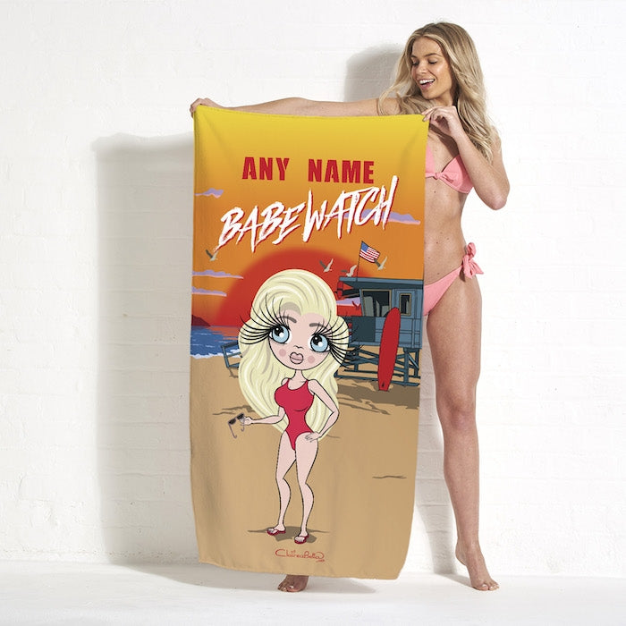 ClaireaBella Babewatch Beach Towel - Image 7