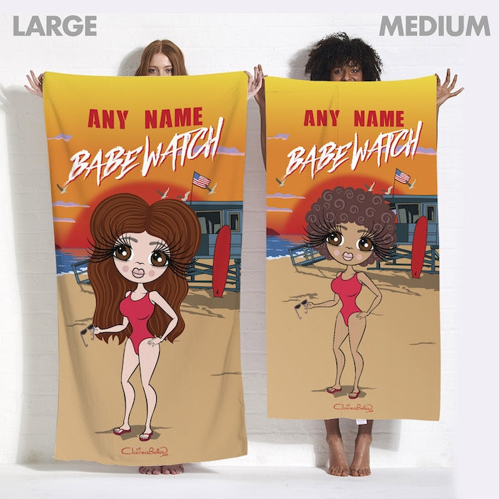 ClaireaBella Babewatch Beach Towel - Image 13