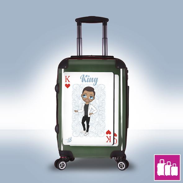 MrCB King of Hearts Suitcase - Image 1