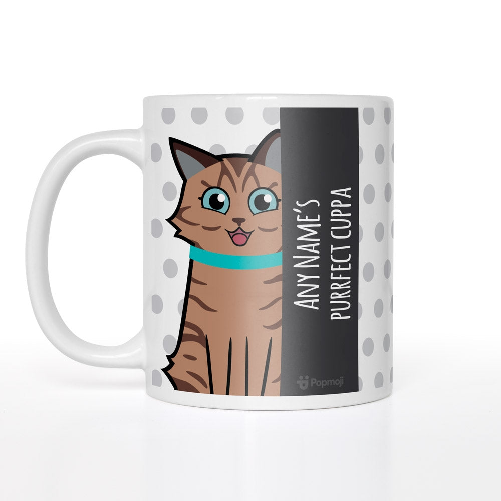 Personalized Cat Purrfect Cuppa Mug - Image 1