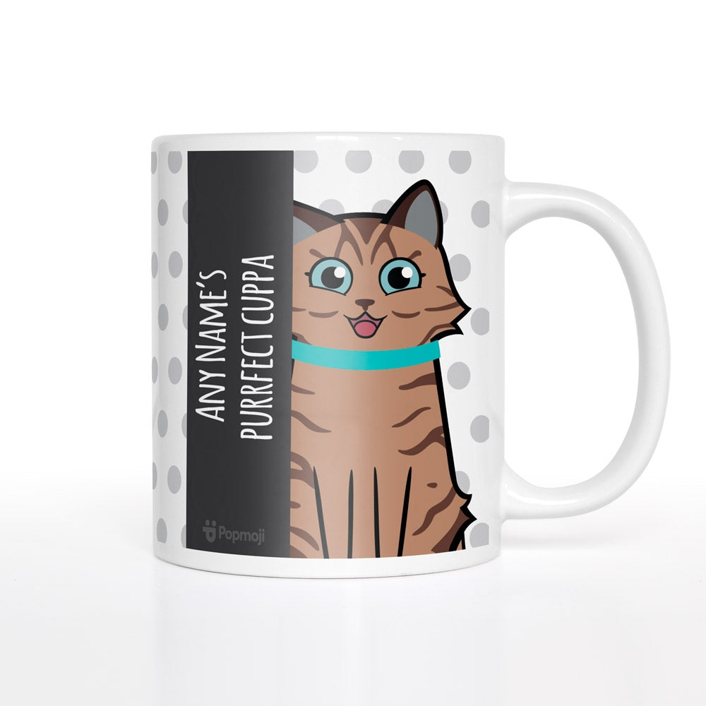 Personalized Cat Purrfect Cuppa Mug - Image 2