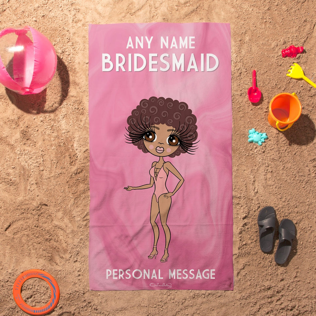 ClaireaBella Bridesmaid Beach Towel - Image 3