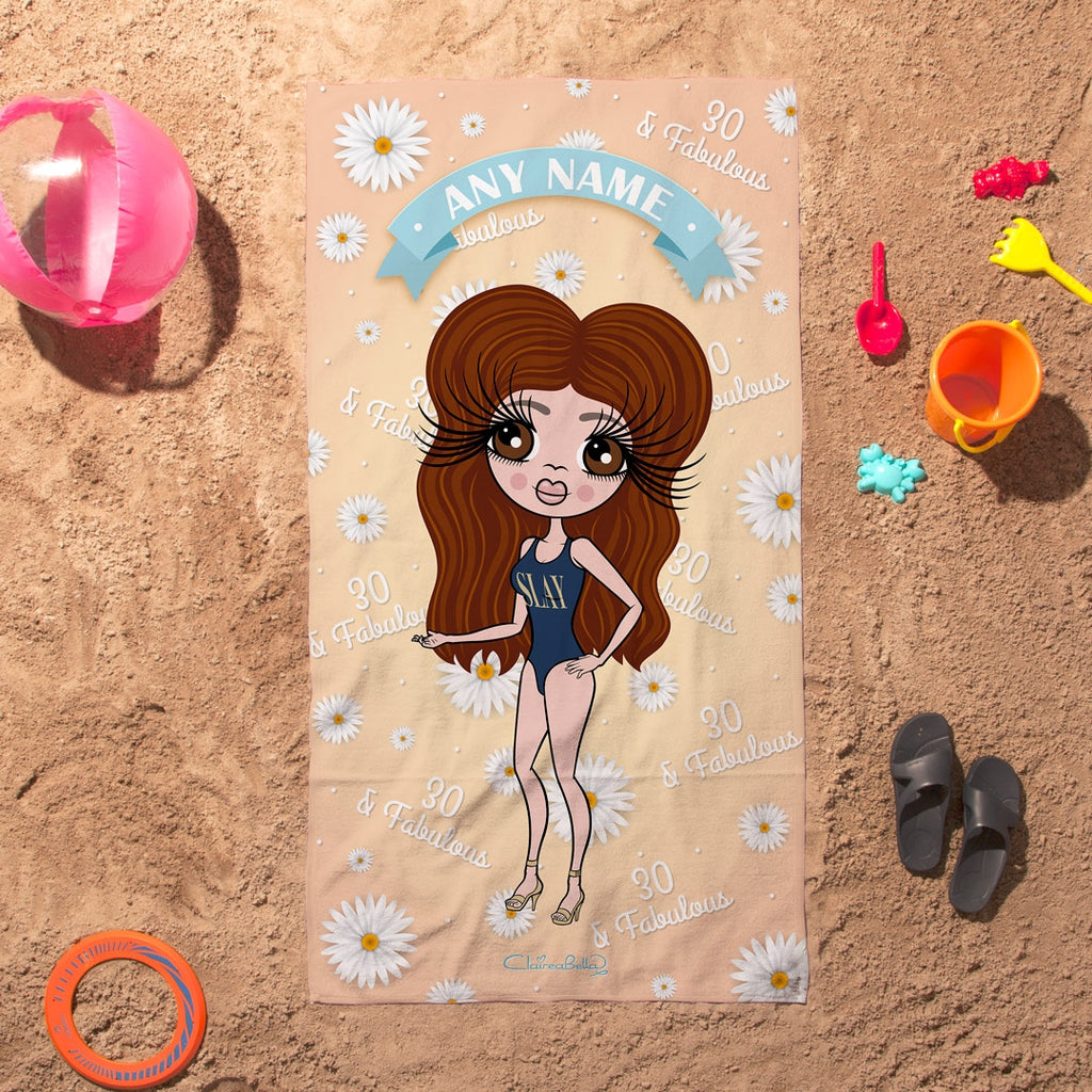 ClaireaBella Daisy Fabulous Beach Towel - Image 3