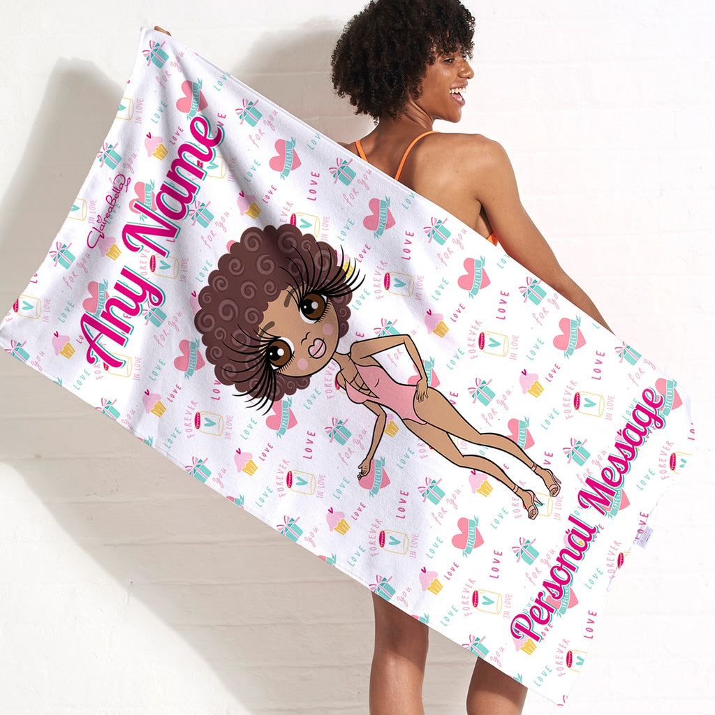 ClaireaBella Love For You Beach Towel - Image 3