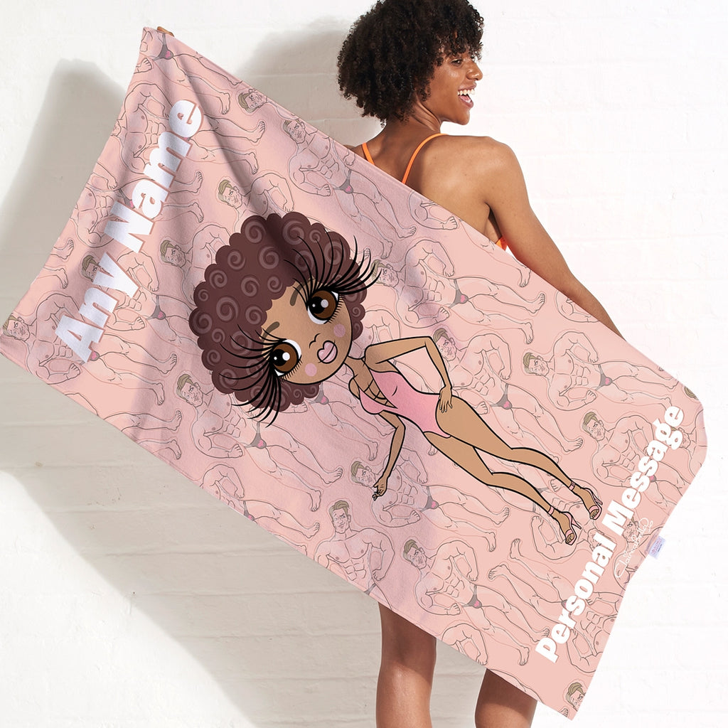 ClaireaBella Inflatable Hunks Beach Towel - Image 1
