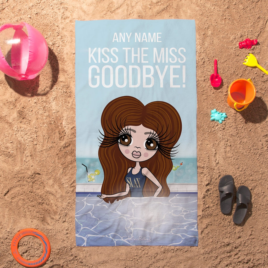 ClaireaBella Kiss The Miss Beach Towel - Image 3