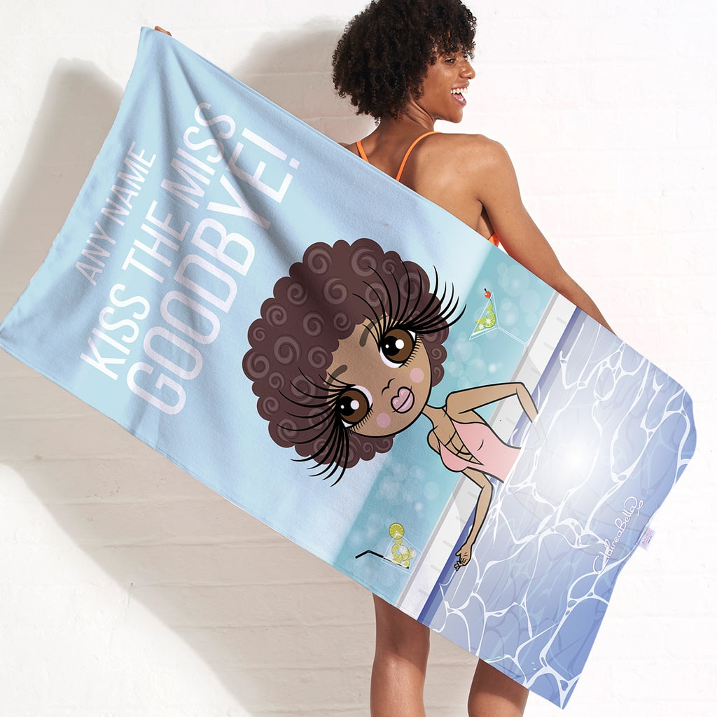 ClaireaBella Kiss The Miss Beach Towel - Image 5