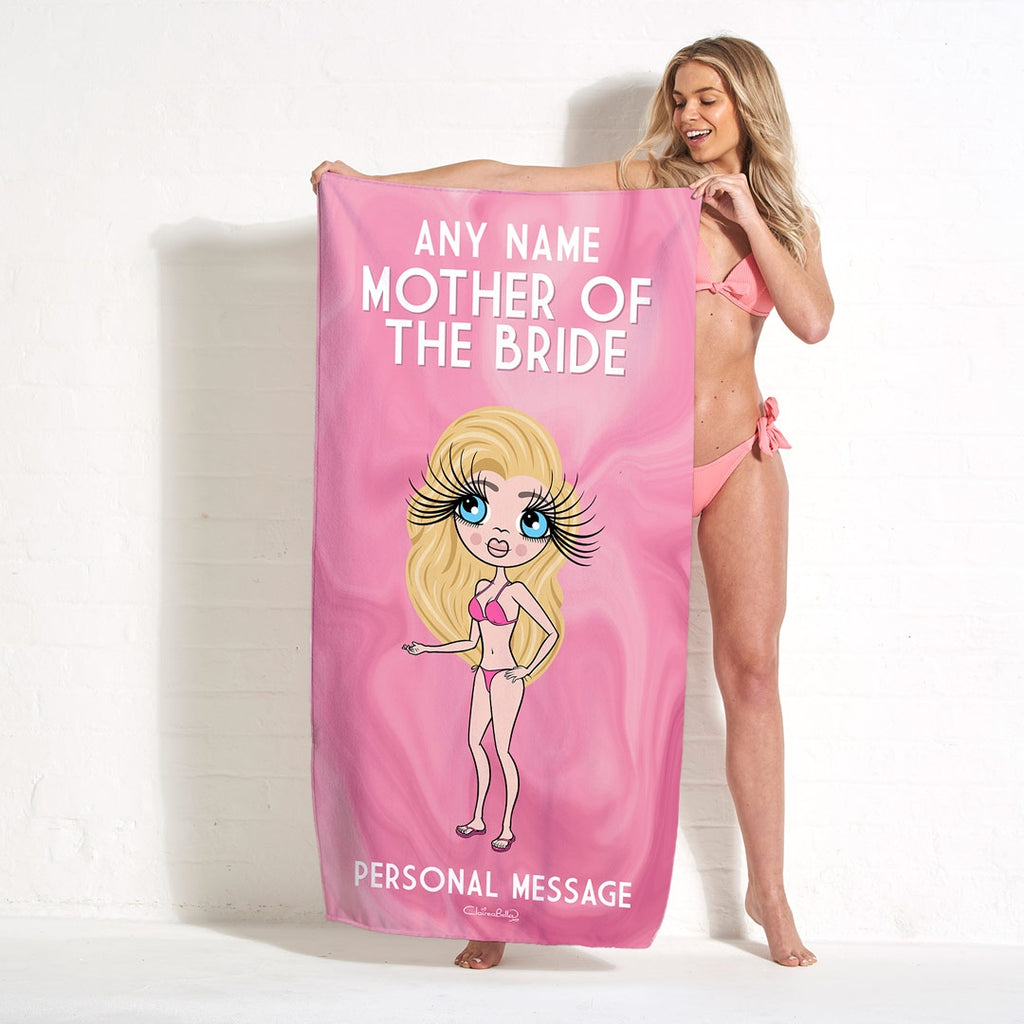 ClaireaBella Mother Of Bride Beach Towel - Image 1
